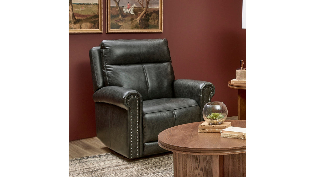 Alexander - Power Recliner With Power Headrest &amp; Lumbar