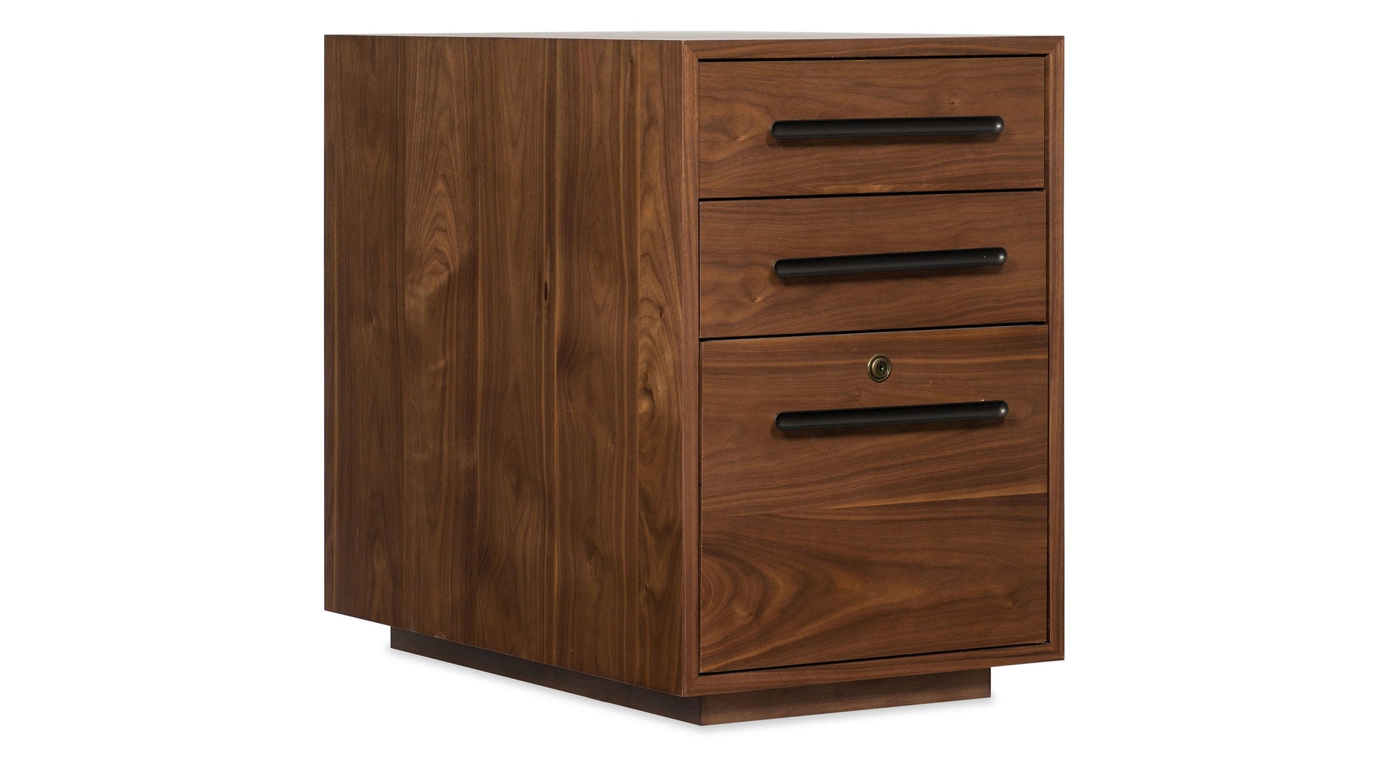 Elon - Desk Pedestal - Dark Brown