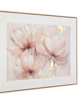 Blush Magnolia I Framed Canvas - Pink