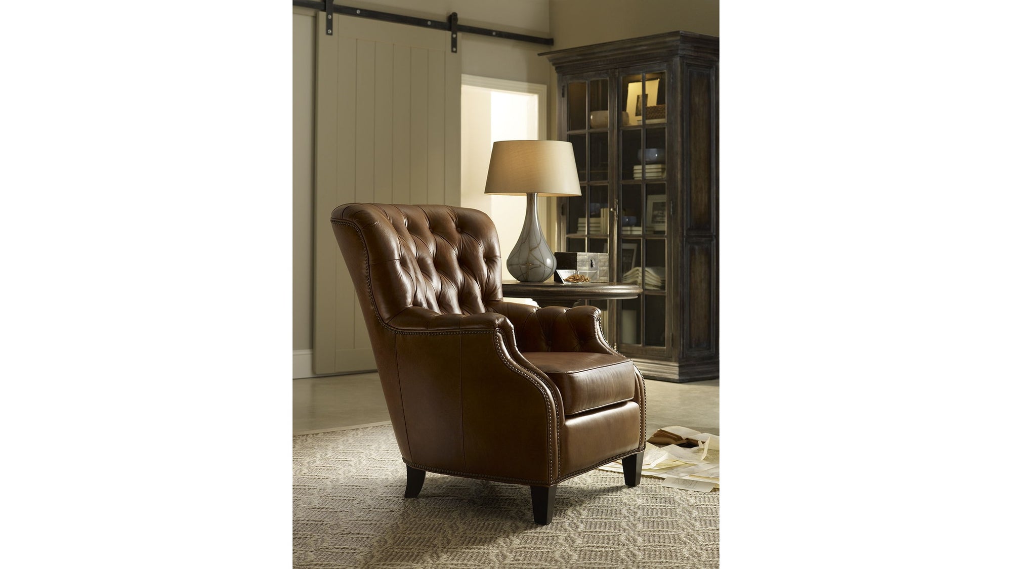 CC - Hamrick Club Chair - Light Brown