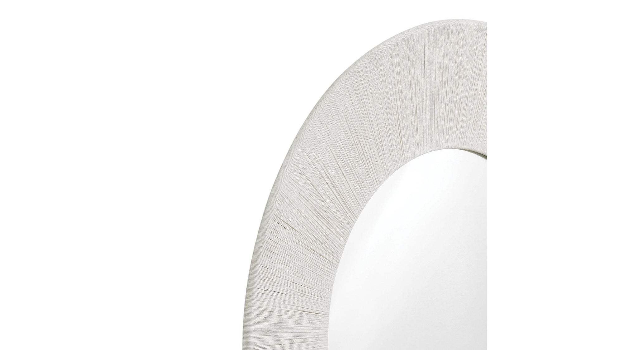 Lopez - Wall Mirror - White