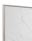 Paradisio Framed Canvas - White