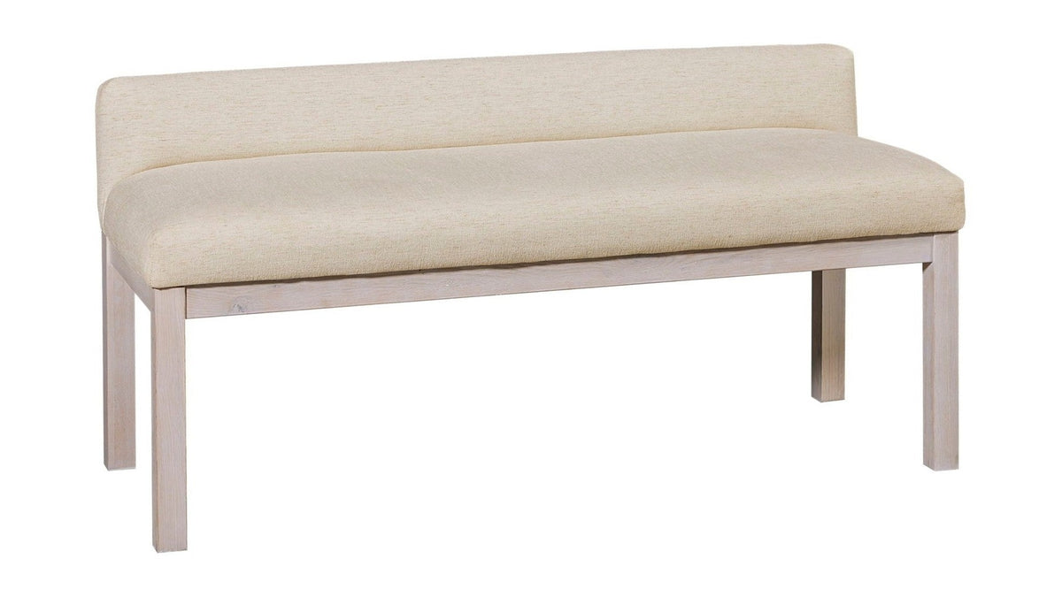 Joinery - Upholstered Bench - Washed White Oak