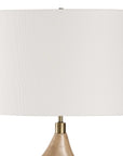 Almyra - Solid Wood Floor Lamp - Light Brown