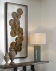 The Times - Shadow Box Wall Art - Light Brown