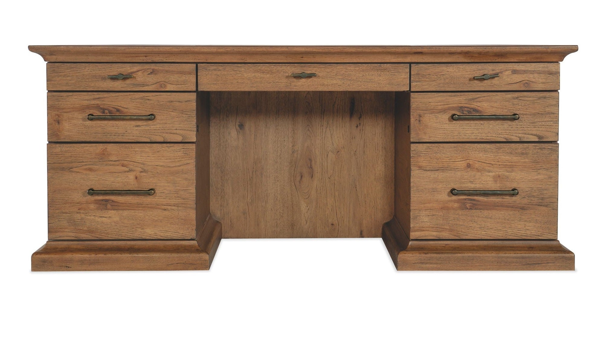 Big Sky - Executive Desk - Light Brown