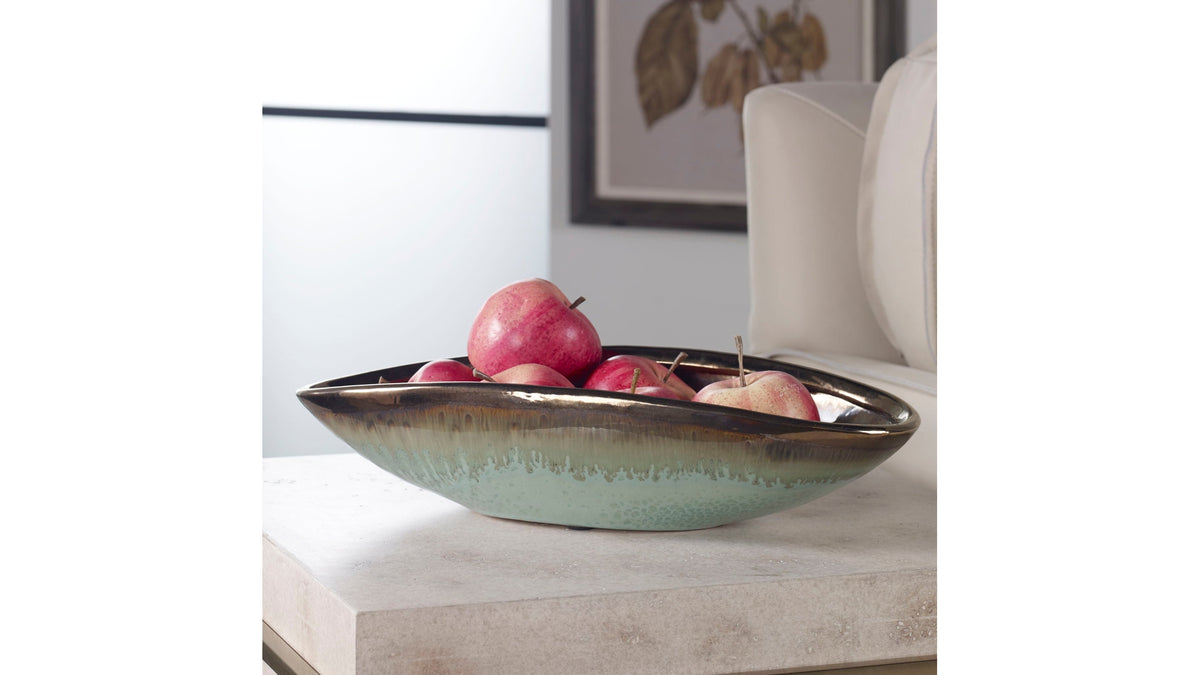 Iroquois - Glaze Bowl - Green