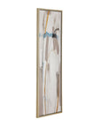 Framed Canvas Tranquil Flow - Gold