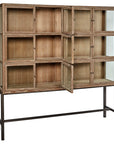 Glazier - Show Cabinet - Light Brown