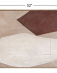 Leadline Framed Canvas - Brown