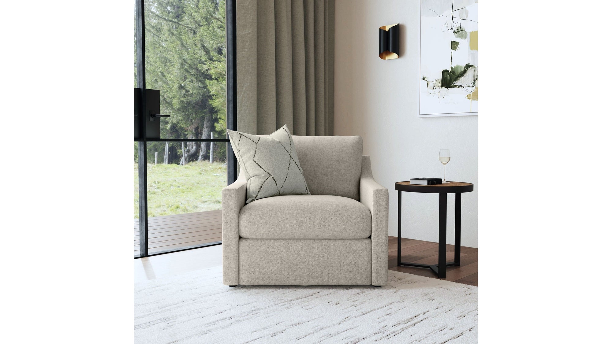 Sky - Fabric Upholstered Chair