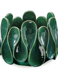 Petal Pinch - Indoor-Outdoor Bowl - Green