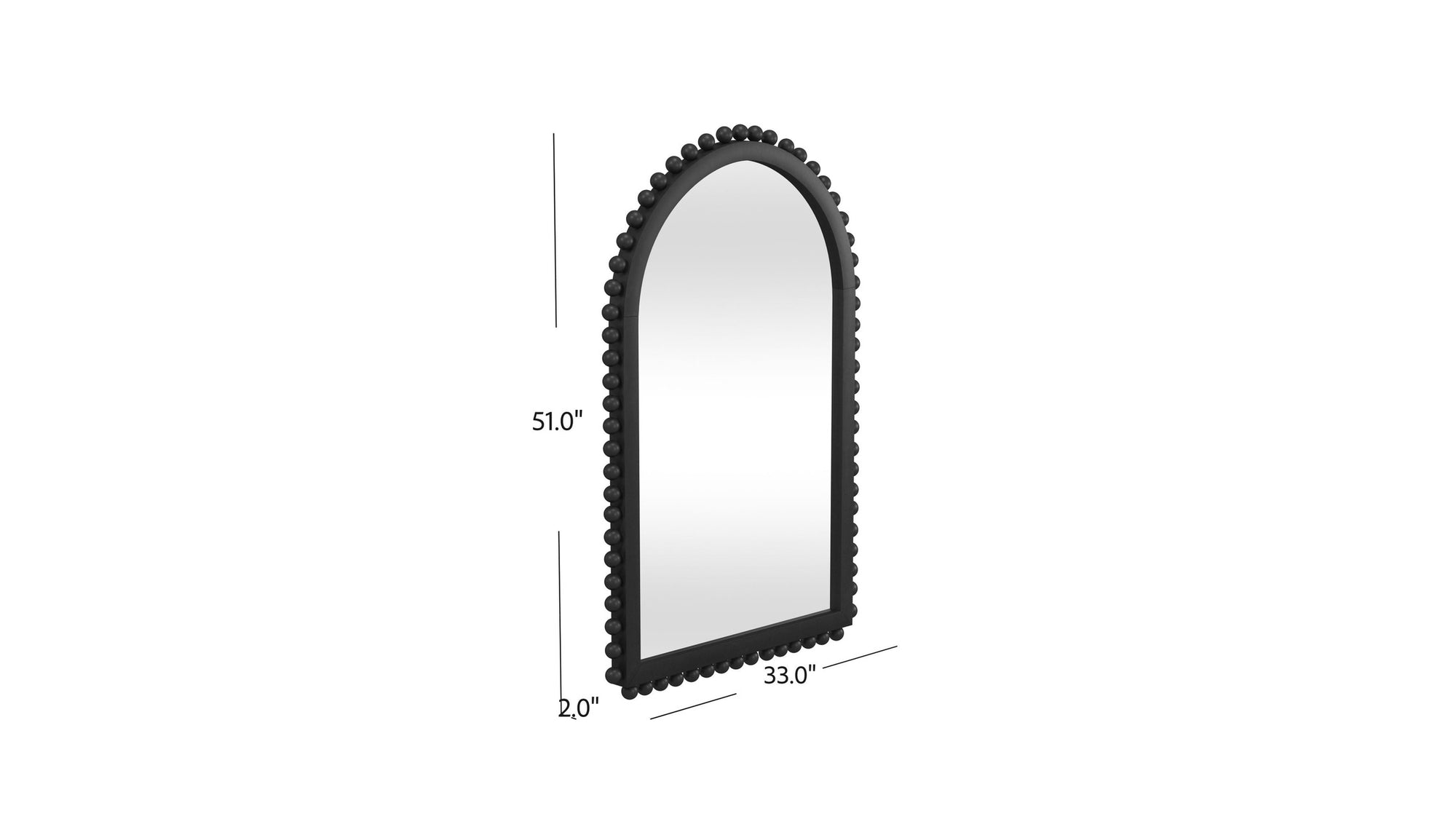 Renn - Wall Mirror - Black