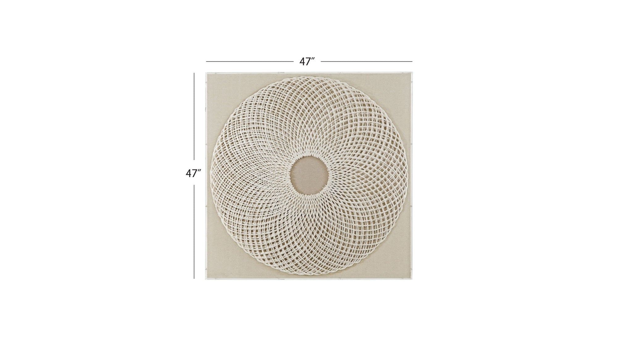 Fleetwood Canvas Art - Beige