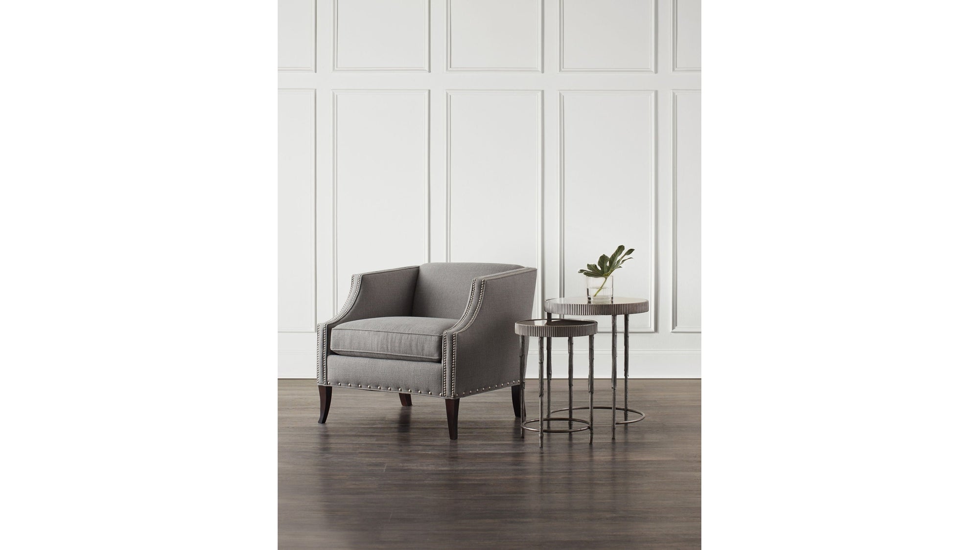Melange - Accent Nesting Tables - Pearl Silver