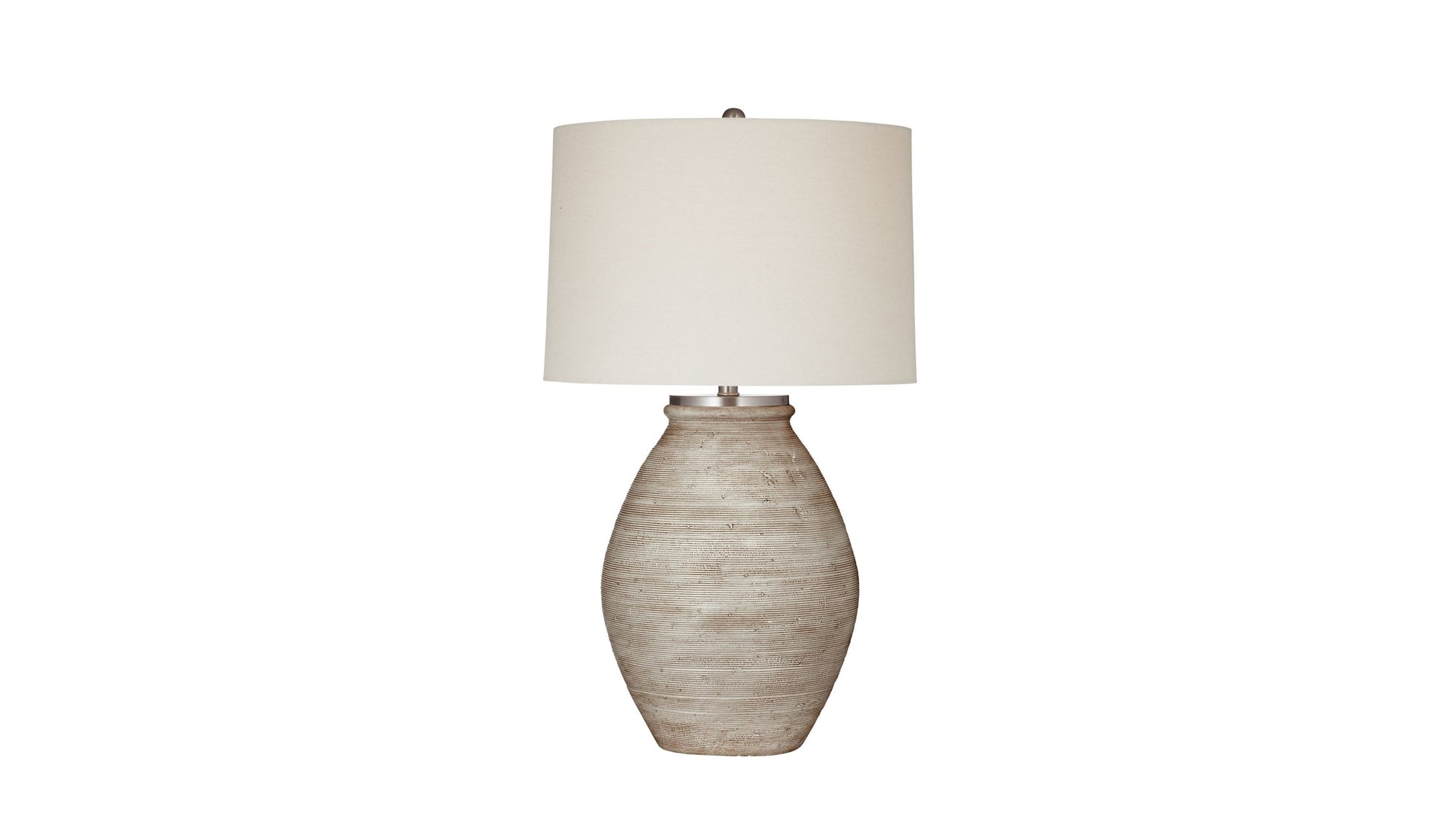 Fraser - Table Lamp - Distressed Cream