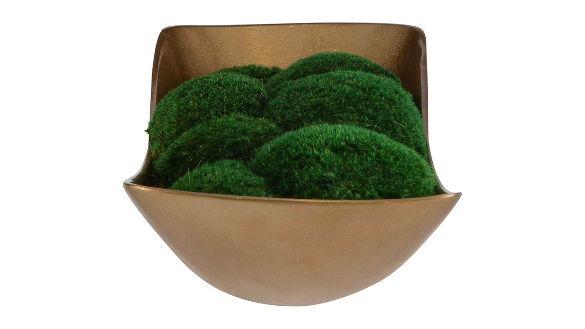 Venice - Moss Centerpiece - Gold