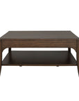 Sylvie - Rectangular Coffee Table - Dark Brown
