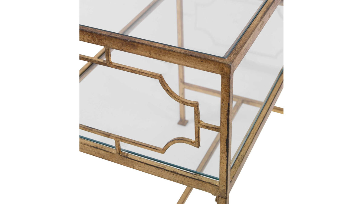 Genell - Side Table - Gold