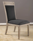 Encore - Armless Chair - Dark Gray