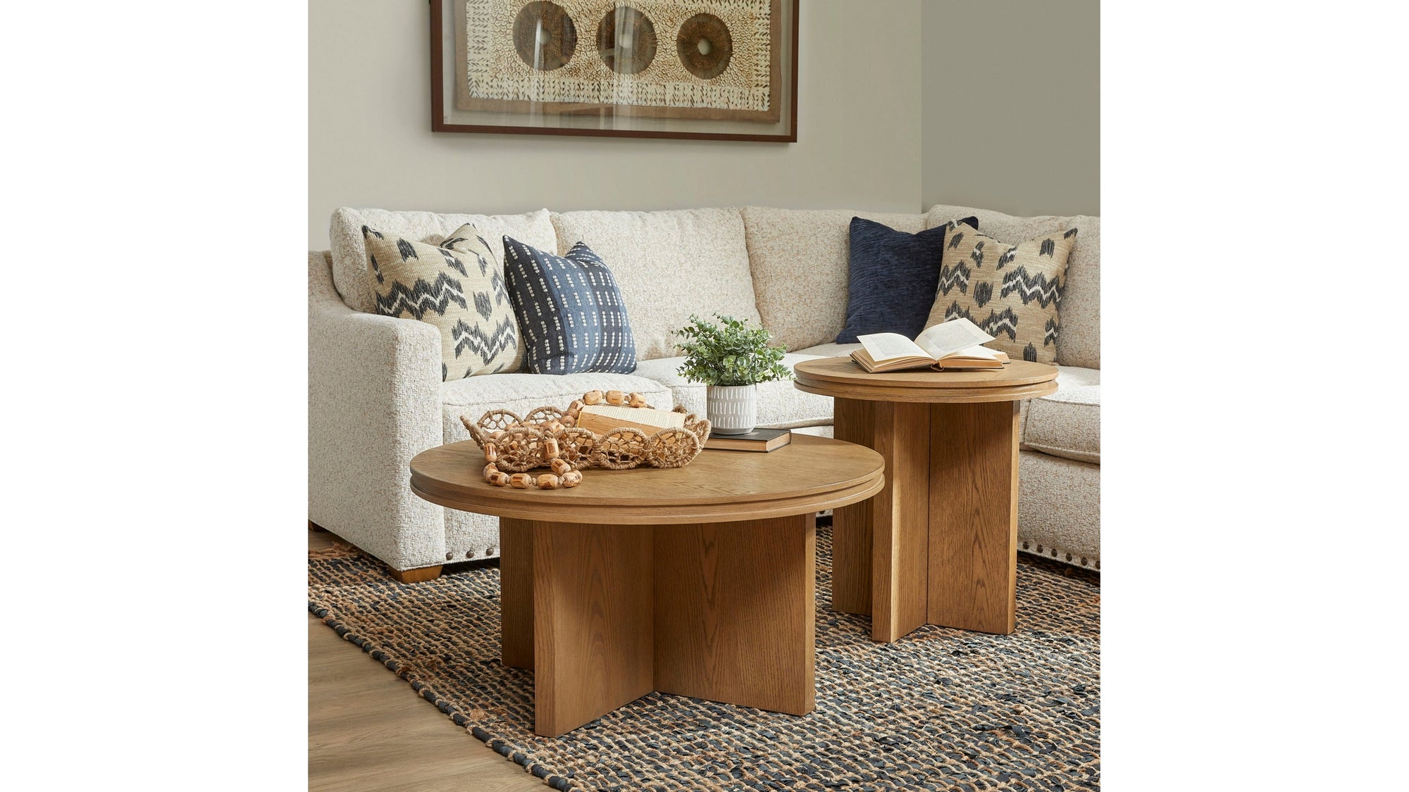 Waterfall - Round Coffee Table