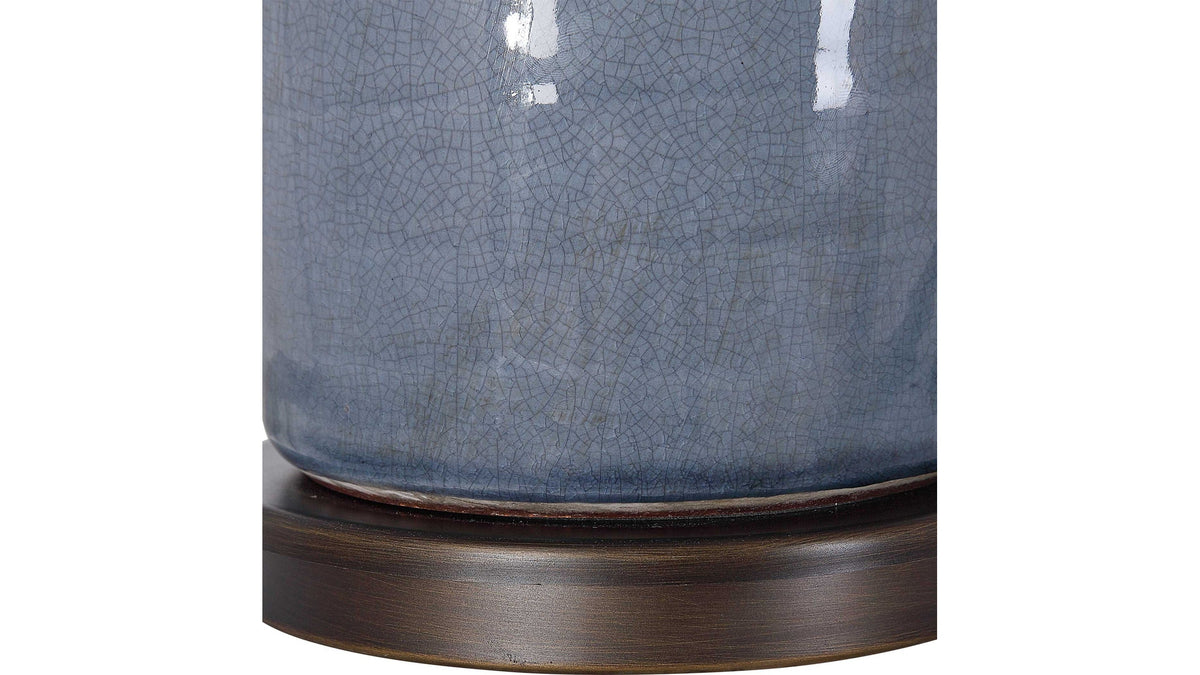 Vicente - Slate Table Lamp - Blue