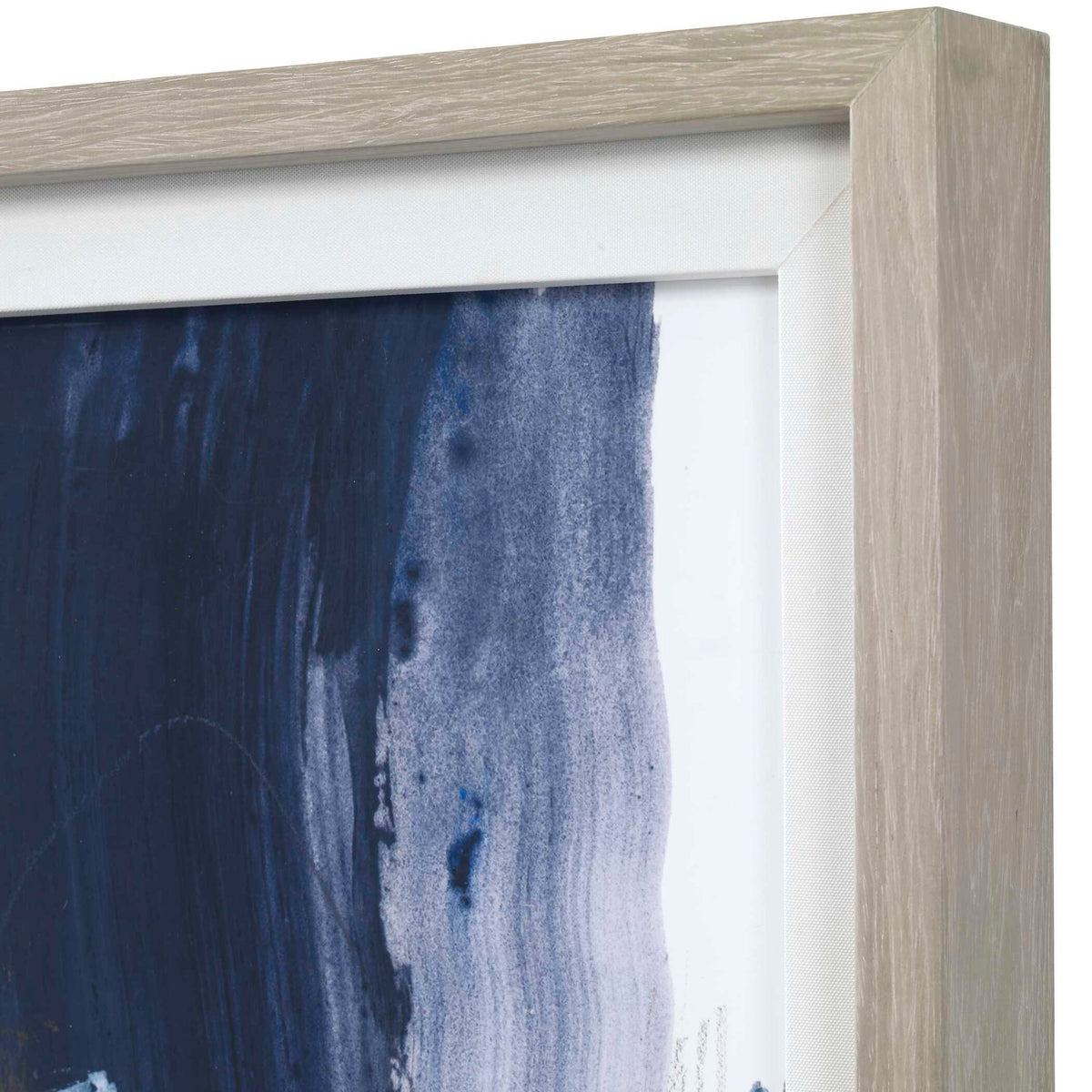 Variant - Abstract Framed Print - Blue
