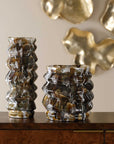 Cuoco - Glazed Vases (Set of 2) - Brown