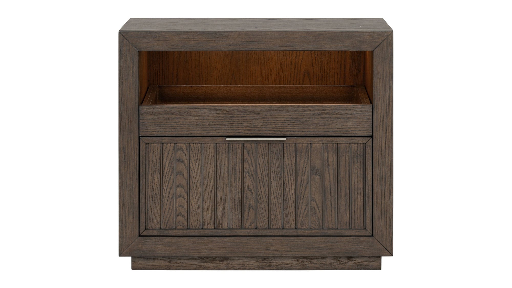 Athens - Open Nightstand - Dark Brown