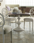 Melange - Brynlee 42" Table - White