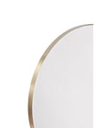 Nick - Wall Mirror - Brushed Brass