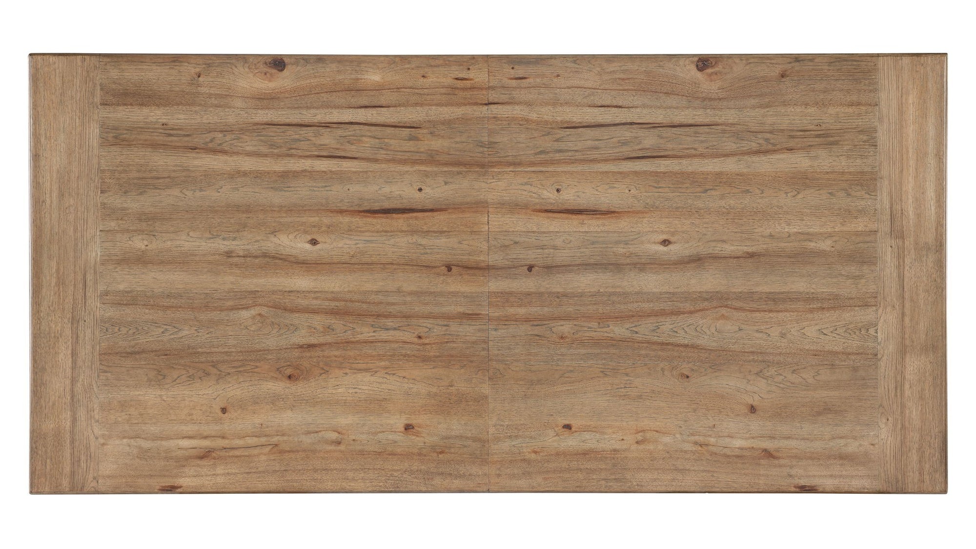 Vineyard Row - Rectangle Dining Table With 2-20" Leaves - Light Brown