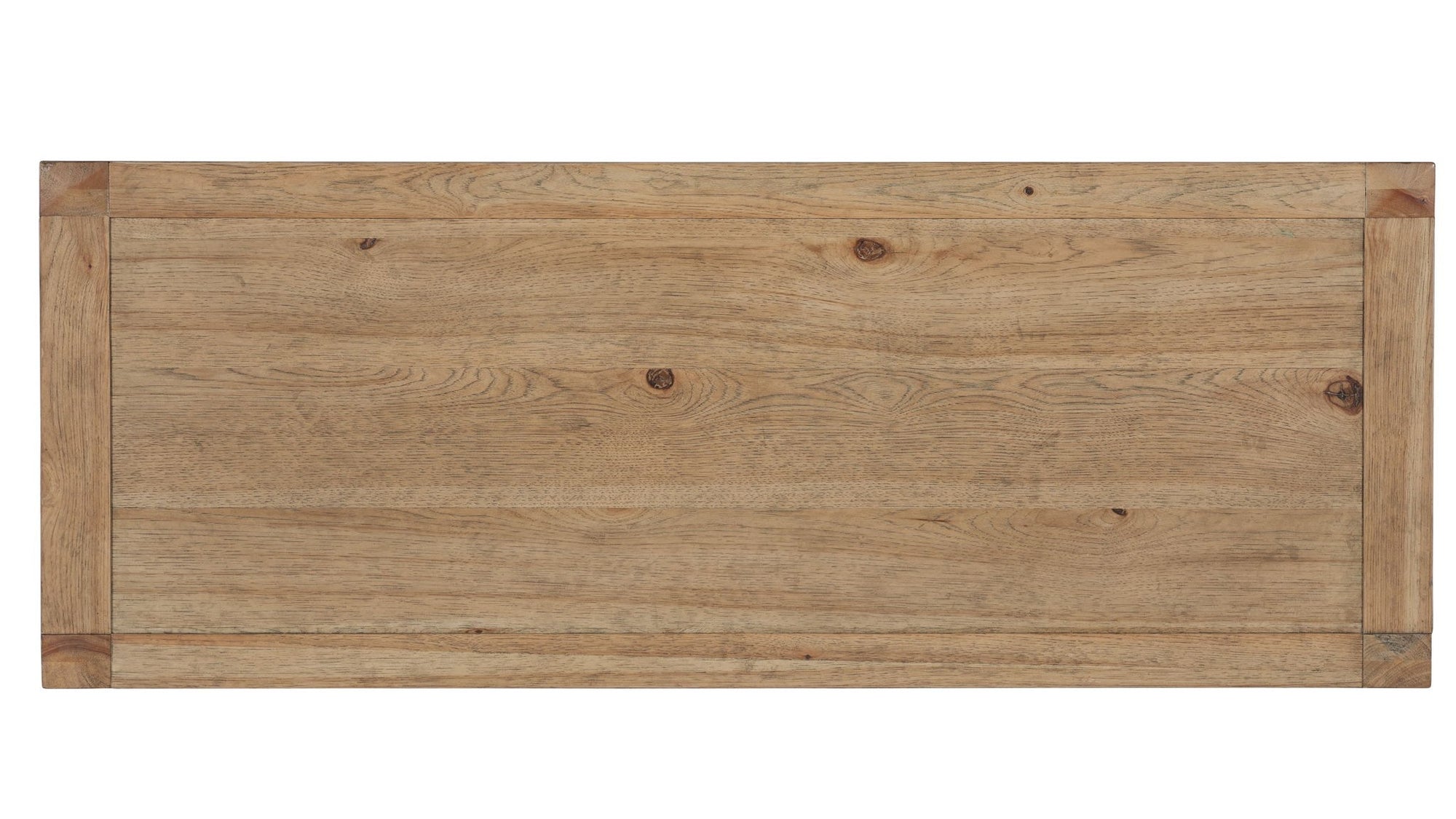 Vineyard Row - Four-Drawer Door Chest - Light Brown