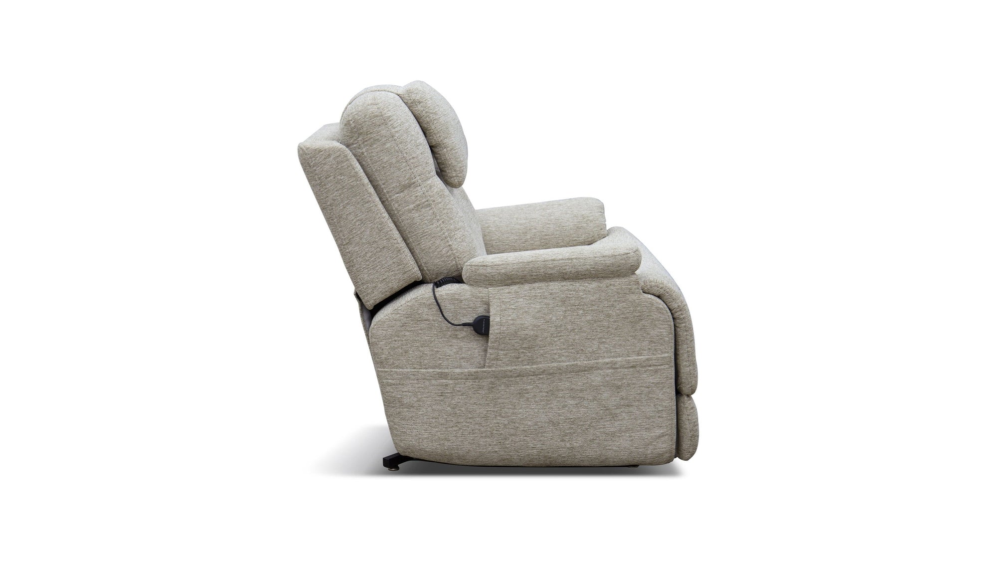 Zecliner Model 2+ - Power Lift Recliner With Power Headrest, Lumbar, Heat &amp; Massage