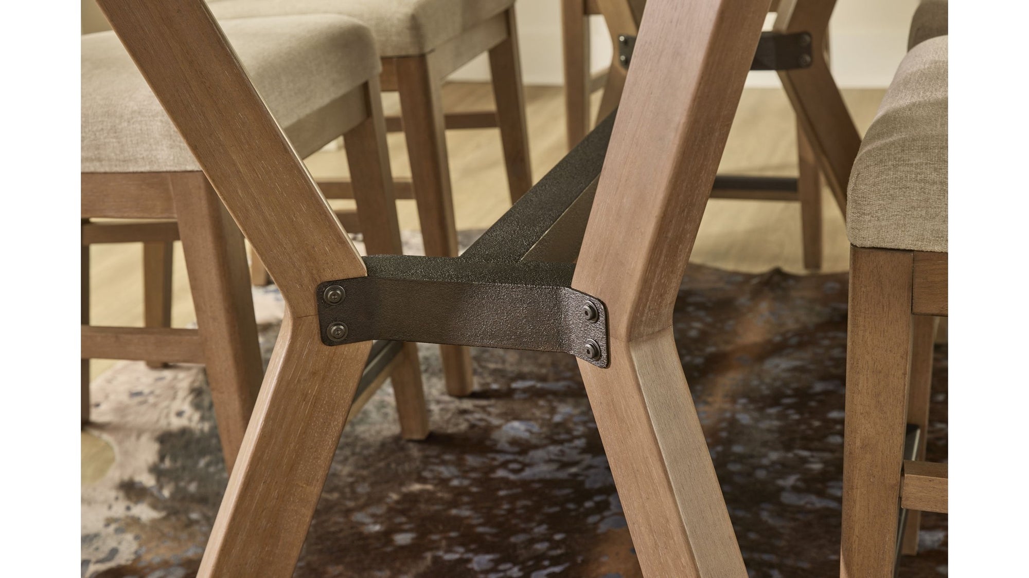 Millwork - Friendship Table - Light Brown