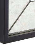 Marlowe - Antique Arch Mirror - Black