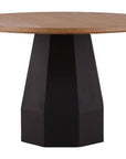 Maddie - Dining Table - Light Brown / Black