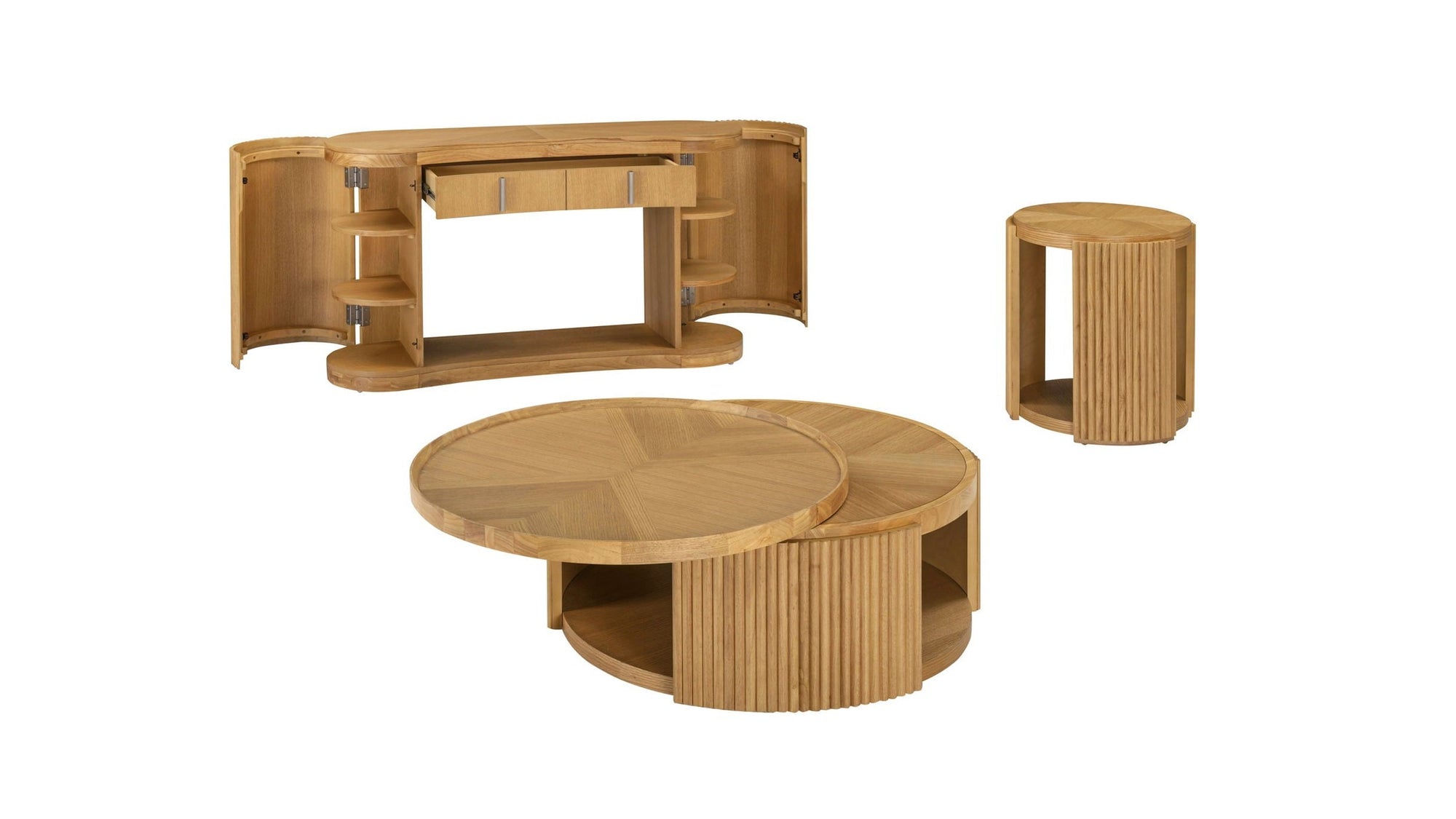 Sterling - End Table - Wheated Oak