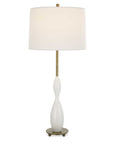 Annora - Glossy Table Lamp - White