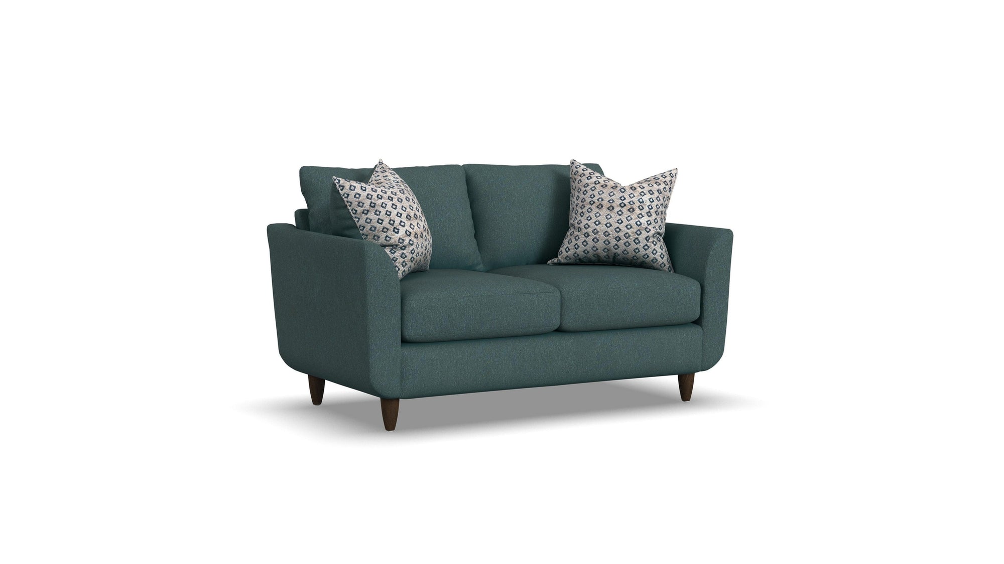 Lewis - Fabric Stationary Loveseat