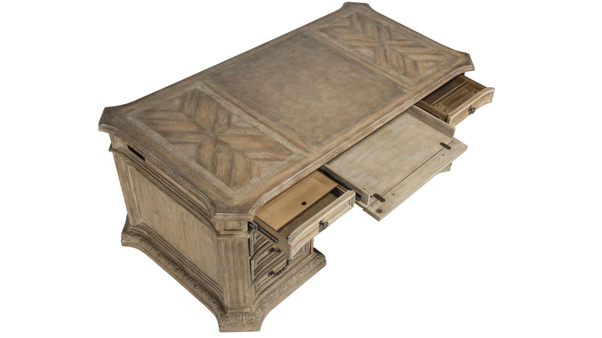 Castella - Executive Desk - Light Brown