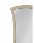 Biles - Floor Mirror - Silver Leaf