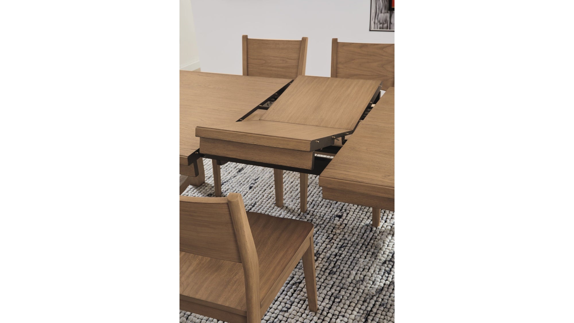 Normandy - Rectangular Dining Table - Light Brown