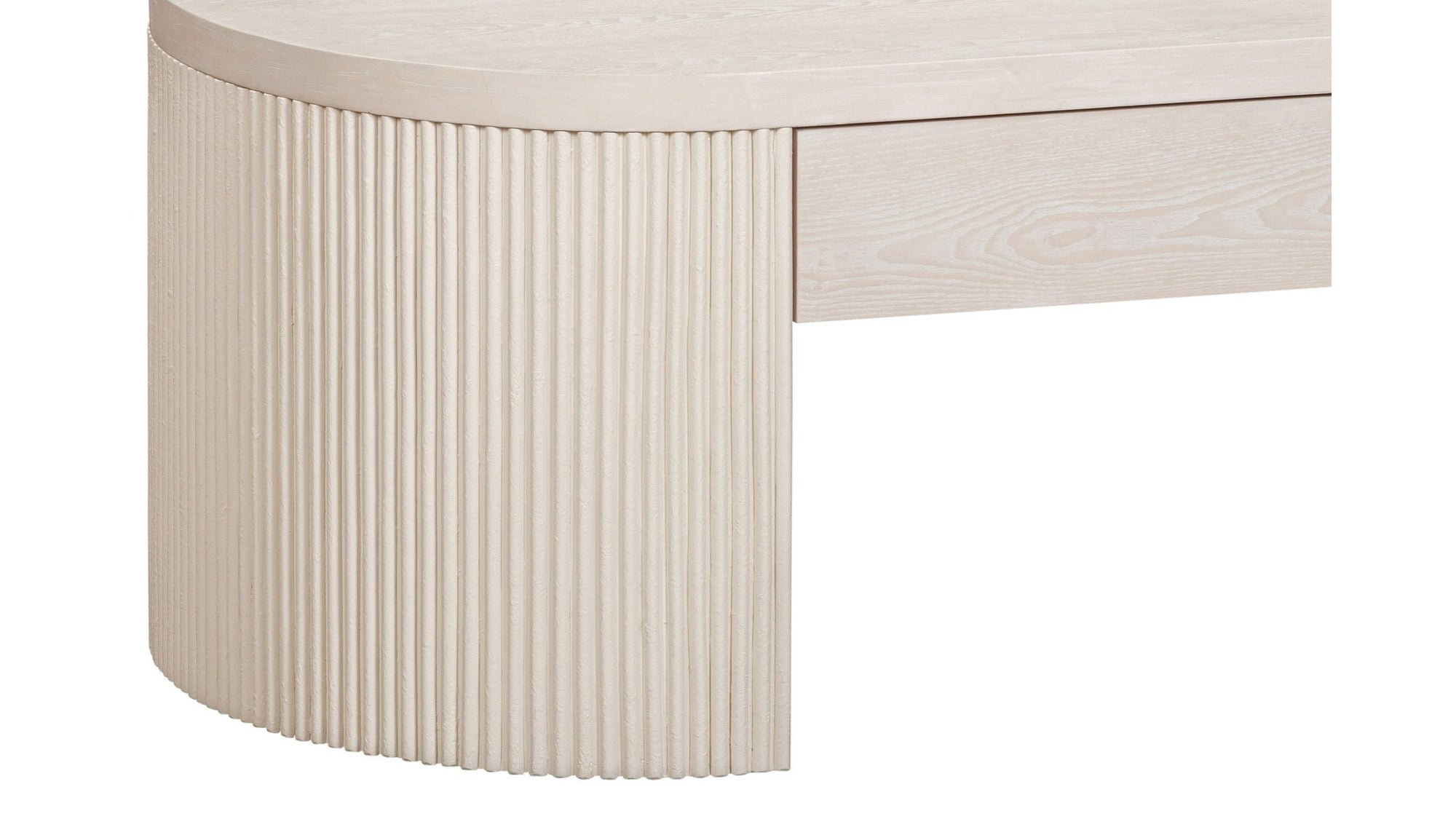 Lena - Coffee Table - Washed White Oak