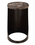 Welling - Modern Metal Side Table - Black