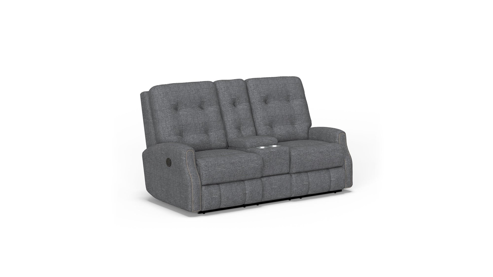 Devon - Reclining Loveseat, Nailhead Trim
