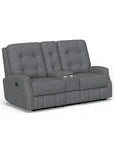 Devon - Reclining Loveseat, Nailhead Trim