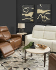 Alister - Power Gliding Sofa With Power Headrests & Lumbar