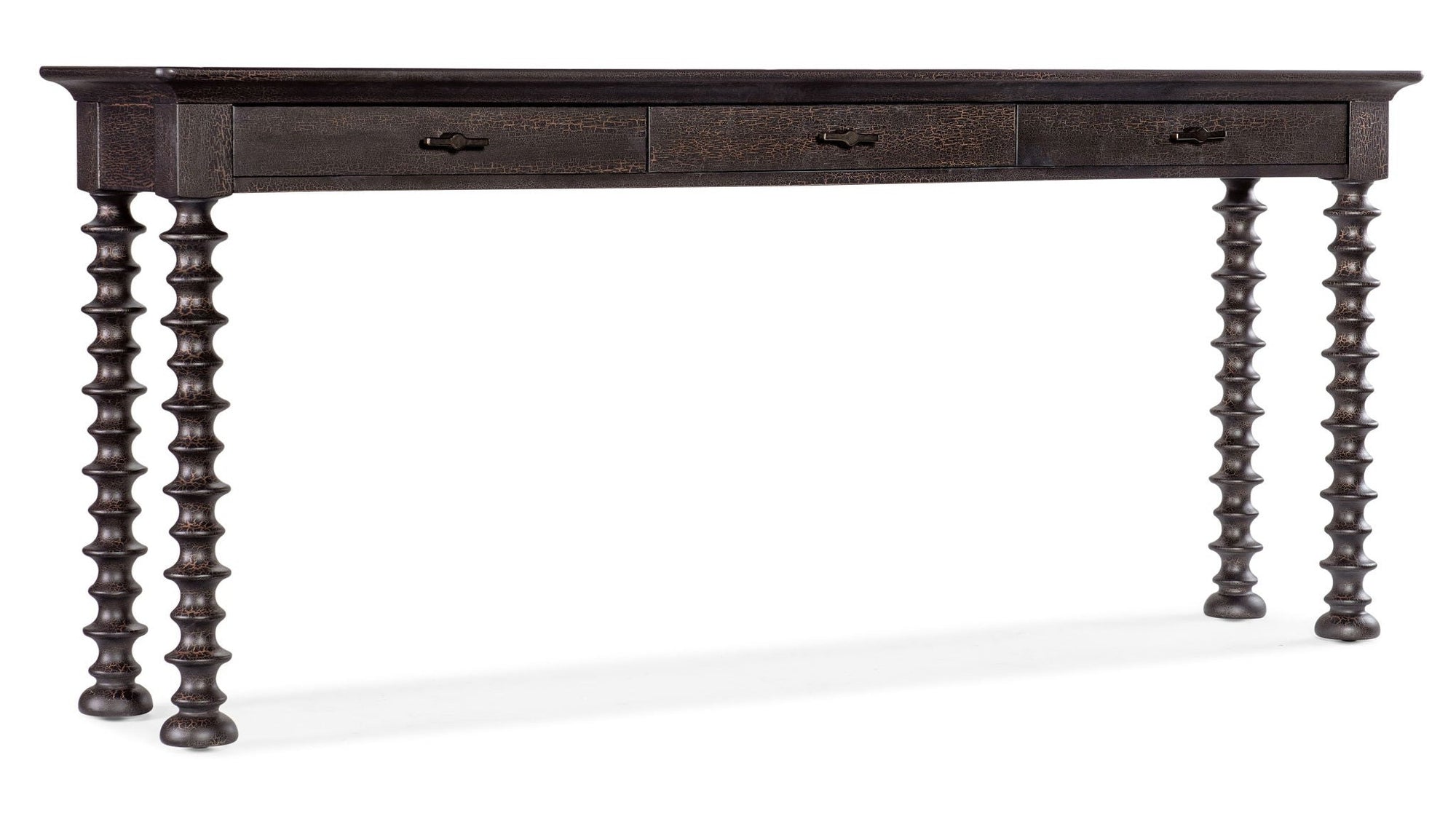 Big Sky - Turned Leg Sofa Table - Black