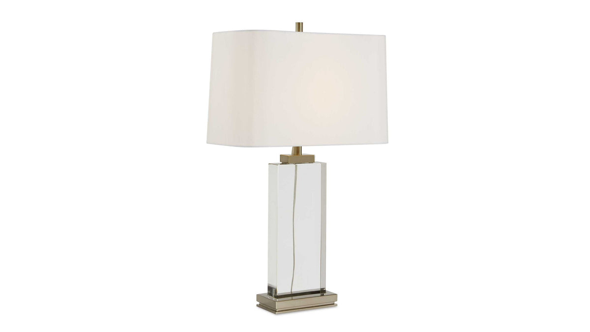 Genevieve - Crystal Table Lamp - Brass / Gold